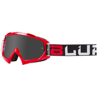 Blur Goggles B-10 Two Face Red/Black/White Silver 