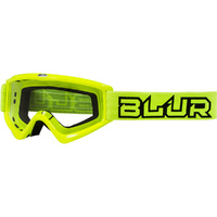 Blur Goggles B-Zero Neon Yellow 