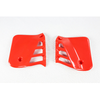 UFO Radiator Covers for Honda CR 250 1987-1987 (Red)
