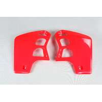 UFO Radiator Covers for Honda CR 500 1989-2001 (Red 061)