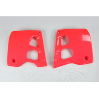 UFO Radiator Covers for Honda CR 250 1990-1991 (Red)