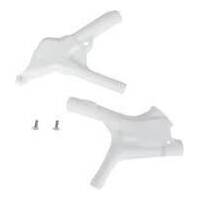 UFO Frame Guard for Honda CR 125 1991-1992 (White)