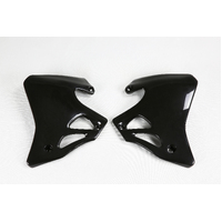 UFO Radiator Covers for Honda CR 125 1995-1997 (Black)