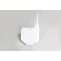 UFO Number Plate for Honda CR 125 1995-1999 (White)