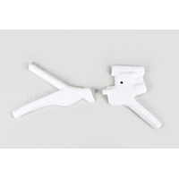 UFO Frame Guard for Honda XR600 1988-2002 (White)