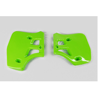 UFO Radiator Covers for Kawasaki KX 500 1988-2002 (Green)