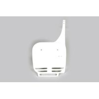 UFO Number Plate for Kawasaki KX 60 1984-2004 (White)