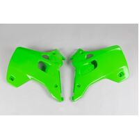 UFO Radiator Covers for Kawasaki KX 125 1992-1993 (Green)