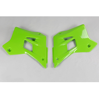 UFO Radiator Covers for Kawasaki KDX 200 1995-2018 (Green)