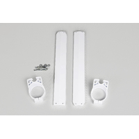 UFO Fork Protectors for Yamaha YZ 360 1989-1989 (White)