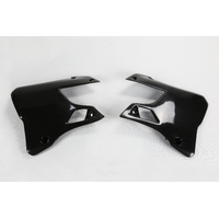 UFO Radiator Covers for Yamaha YZ 125 1996-2001 (Black)