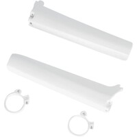 UFO Fork Protectors for Suzuki RM 125 1992-1993 (White)