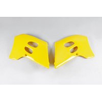 UFO Radiator Covers for Suzuki RM 125 1993-1995 (Yellow)