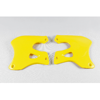 UFO Radiator Covers for Suzuki RM 125 1996-1998 (Yellow)