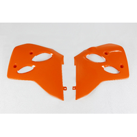 UFO Radiator Covers for KTM EXC 380 1993-1998 (Orange)