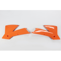 UFO Radiator Covers for KTM EXC 520 2003-2004 (Orange)