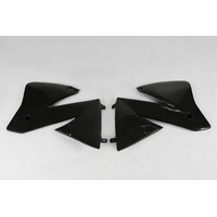 UFO Radiator Covers for KTM EXC 125 2001-2002 (Black)