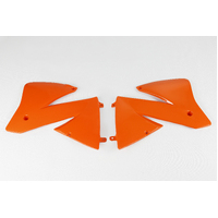 UFO Radiator Covers for KTM SX 125 2001-2001 (Orange)
