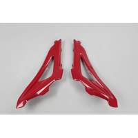 UFO Radiator Covers Upper for Husqvarna TE 499 2005-2007 (Red)