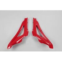 UFO Radiator Covers Upper for Husqvarna TC 449 2008-2010 (Red)