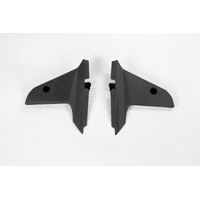UFO Radiator Covers Lower for Husqvarna WR 125 2009-2013 (Black)