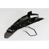 UFO Rear Fender/With Tail Light for Husqvarna TC 499 2011-2013 (Black)