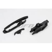 UFO Chain Guide/Slider for Husqvarna FC 450 2014-2023 (Black)