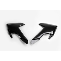 UFO Radiator Covers for Husqvarna TC 125 2016-2018 (Black)