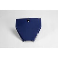 UFO Stadium Number Plate for Husqvarna TC 300 2016-2018 (Black)