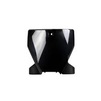 UFO Number Plate/with Extension for Husqvarna FC 450 2019-2022 (Black)