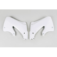UFO Radiator Covers for Honda CR 250 1997-1999 (White)