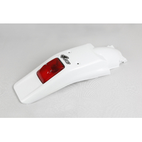 UFO Rear Fender/with Tail Light for Honda XR250R 1996-2023 (White)