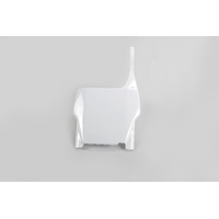 UFO Number Plate for Honda CR 125 2004-2007 (White)