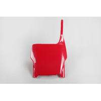 UFO Number Plate for Honda CRF450R 2004-2007 (Red)