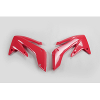 UFO Radiator Covers for Honda CRF250X 2004-2017 (Red)