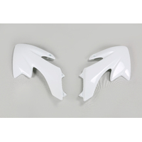 UFO Radiator Covers for Honda CRF50 2004-2023 (White)