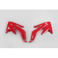 UFO Radiator Covers for Honda CRF450R 2005-2008 (Red)