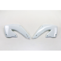 UFO Radiator Covers for Honda CR 125 2000-2001 (White)