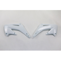 UFO Radiator Covers for Honda CR 125 2002-2007 (White)