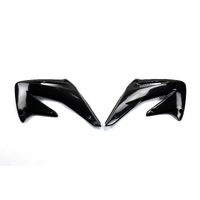 UFO Radiator Covers for Honda CRF450R 2002-2004 (Black)