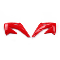 UFO Radiator Covers for Honda CRF450R 2002-2004 (Red)