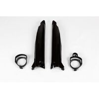 UFO Fork Protectors for Kawasaki KX 125 1996-2003 (Black)