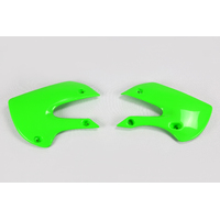 UFO Radiator Covers for Kawasaki KLX110 2001-2009 (Green)
