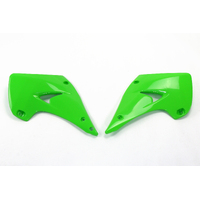 UFO Radiator Covers for Kawasaki KX 125 2003-2008 (Green)