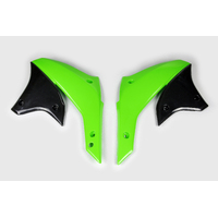 UFO Radiator Covers for Kawasaki KLX450R 2007-2023 (Green)