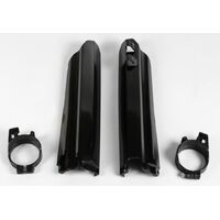 UFO Fork Protectors for Yamaha WR400F 1998-2002 (Black)