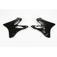 UFO Radiator Covers for Yamaha YZ 125 2002-2014 (Black)