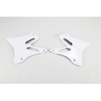 UFO Radiator Covers for Yamaha YZ 250 2002-2014 (White)