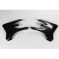 UFO Radiator Covers for Yamaha WR450F 2005-2006 (Black)