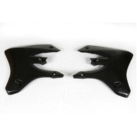 UFO Radiator Covers for Yamaha WR450F 2003-2004 (Black)